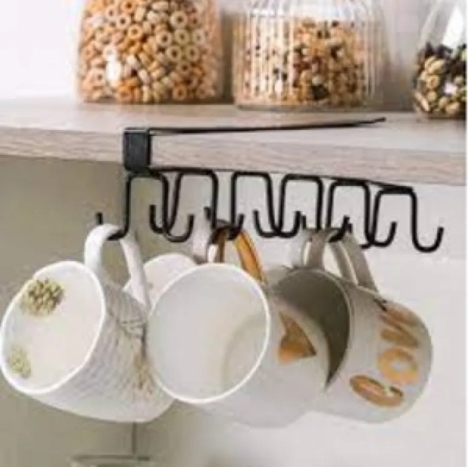 under cabinet 12 hooks hanger by Metallics Home Metallics-Home